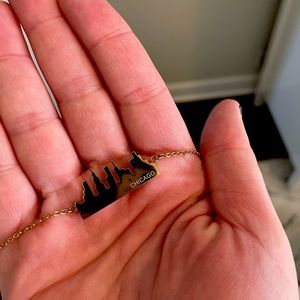 Chicago Skyline Necklace